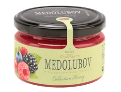 Крем-мёд Медолюбов c кедровым орехом 250мл
