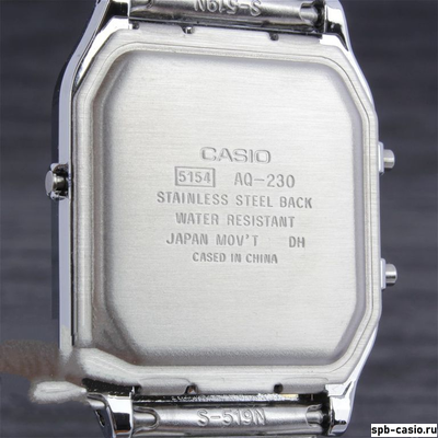 Часы Casio AQ-230A-1D