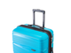 Комплект из 3х чемоданов Somsonya London Полипропелен + S,M,L голубой