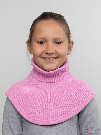 Манишка  21-32, цвет ярко-розовый р. 1( универсальный от 1 года)