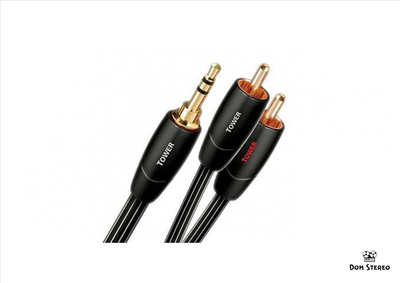 AudioQuest TOWER аудио кабель 3.5mini-2RCA, 1 м.