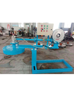 Установка для подогрева разливочных ковшей.