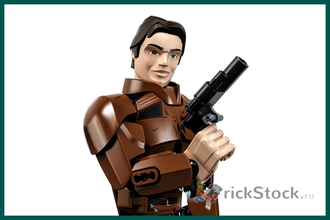 # 75535 Сборная Фигура «Хан Соло» / “Han Solo” Buildable Action Figure (2018)