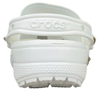 Crocs Classic Translucent Clog Charms White Белые