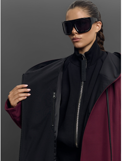 Плащ Train Бургунди