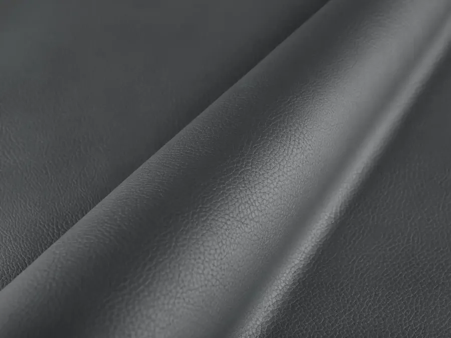 Иск. кожа "Гранж" (Grange)-grafit.
Состав: 100% полиэстер.
Плотность: 350 г/кв.м.
Устойчивость к истиранию: 55 000 циклов.
Ширина: 140 см.

Внимание! Цвет материала может быть искажен настройками монитора.