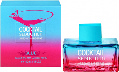 Antonio Banderas Cocktail Seduction Blue for Women (туалетная вода 100 мл тестер)