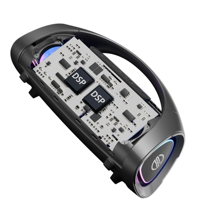 Караоке - система SODLK S1617 320W BLUETOOTH аккумуляторная с двумя беспроводными микрофонами