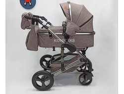 Детская коляска 3 в 1 Luxmom 555 Бежевый