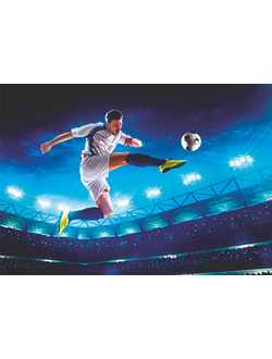 Фотообои Симфония "Звезда футбола"