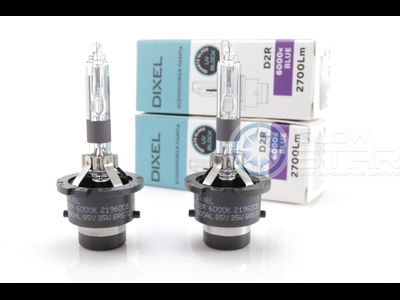 Ксеноновая лампа DIXEL D2R 6000K Cool Blue, Корея