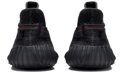 Кроссовки Adidas Yeezy Boost 350 V2 Static Total Black Reflective