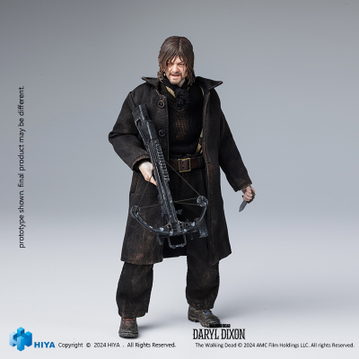Дэрил Диксон (Норман Ридус, The Walking Dead: Daryl Dixon) - Коллекционная фигурка 1/12 SCALE The Walking Dead Daryl Dixon (ESW0310) - HIYA