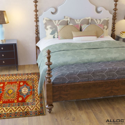 Декор ламината Alloc Original Дуб Осло 04431 в интерьере