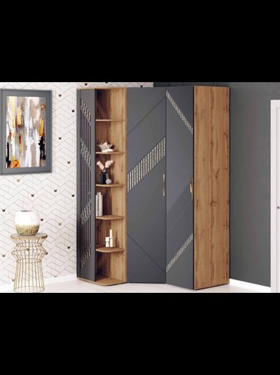 Угловой шкаф в комплекте Монако 902 314