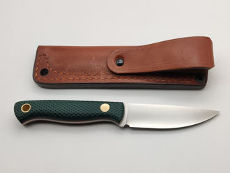 Нож Small сталь VG10 изумруд