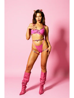 5912 Ушки розовые БДСМ БАРБИ