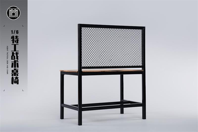 Стол и табурет 1/6 (деревянные) - КОЛЛЕКЦИОННАЯ ДИОРАМА 1/6 Agent Tactical Desk and Chair (M2419) - MMMTOYS