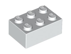 Brick 2 x 3, White (3002 / 300201 / 300251)