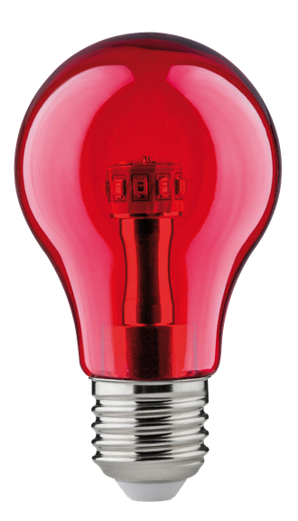 Цветная светодиодная лампа Ecola LED color 8w A55 220v E27 Red