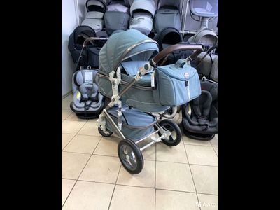 Детская коляска 3 в 1 Luxmom 518 Зеленый