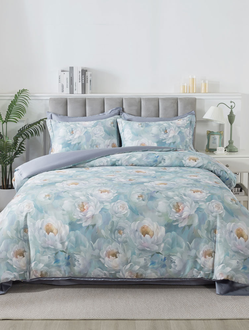 Постельное белье мако-сатин семейное 150x200x2 250x270x1 50x70x4 TIS05-894