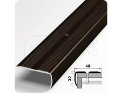 Порог угловой Лука ПУ 06.1350.094 Дуб венге