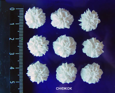 Набор молдов "Матрикария + Снежок + Гипсофила"