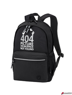 Рюкзак BRAUBERG FASHION CITY универсальный, 2 отделения, Not found, черный, 46×31×15 см. 272571