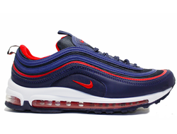 Nike Air Max 97 Синие с красным (41-45) Арт. 030MF-A