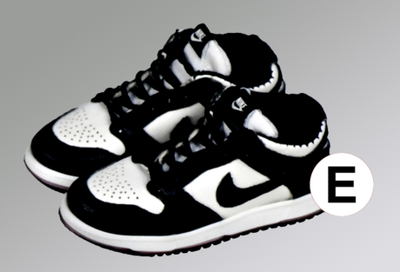 Кроссовки черные 1/6 (OS07E) -  Sneaker Series 3 - ONESIX-VERSE TOYS