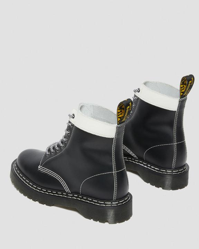 Ботинки Dr. Martens 1460 Pascal черные с белым