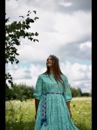 Платье «Белое солнце»