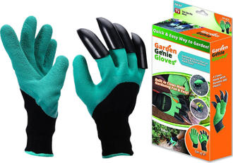 САДОВЫЕ ПЕРЧАТКИ GARDEN GENIE GLOVES ОПТОМ