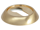 Накладки на ключевой цилиндр Morelli MH-KH SG/GP Цвет - Матовое золото/золото