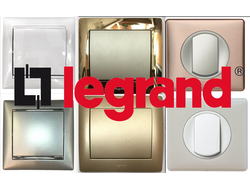 Legrand розетки и выключатели