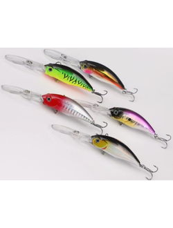 Воблер SeaskyFishing 70мм/ 6г/ 0,5-2м (уп-ка пакет)