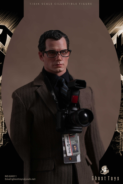 Кларк Кент (Генри Кавилл, "Человек из стали") - Коллекционная фигурка 1/6 Superman journalist Clark (GH-011) - Ghost toys