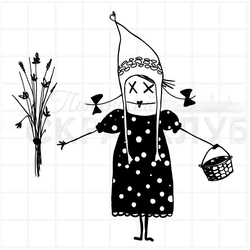 штамп Красная шапочка