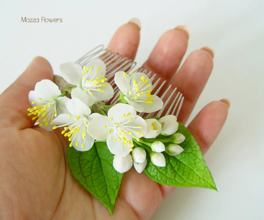 Гребень с жасмином
