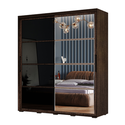 Крафт 6 Шкаф-купе (1962*2176*591мм), венге