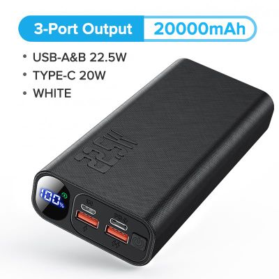 Power Bank 20000 мАч QOOVI PRO PD 22,5 W