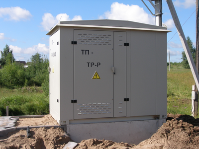 КТП киоскового типа, пункт коммерческого учета