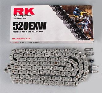 Цепь RK 520EXW-114 для квадроциклов до 750 см (с сальниками XW-RING)