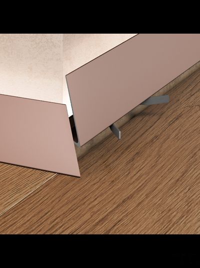 Плинтус Pro Design Corner 570 Анодированный коньяк