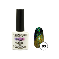 Гель-лак FOR YOU Cat's eye YUKI № 03