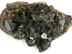 Эпидот, сросток кристаллов, Перу (54*35*25 мм, 52 г) №35864