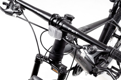 Велосипед FET technics 27,5" black (21 скорость, Shimano, дисковые тормоза)