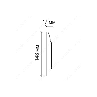 Плинтус S3PL4