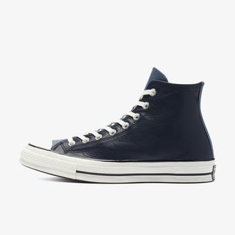 Кеды Converse Chuck Taylor 70 синие высокие кожаные